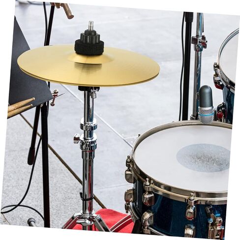 DECHOUS 2pcs Jazz Drum Professional Cymbals Set Anti-drum Cymbals Fadeless Brass Parts in Saudi Arabia