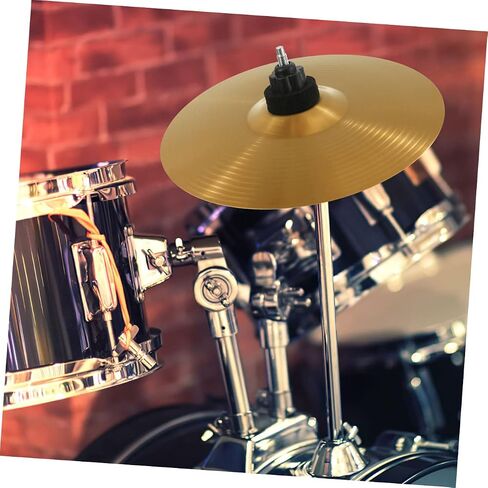 DECHOUS 2pcs Jazz Drum Professional Cymbals Set Anti-drum Cymbals Fadeless Brass Parts in Saudi Arabia
