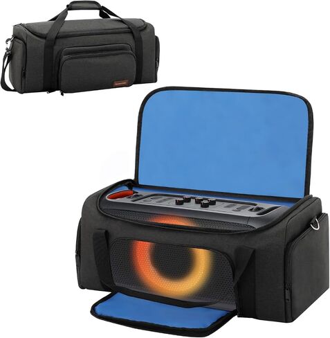 حقيبة حمل متوافقة مع مكبر صوت JBL PartyBox On The Go، حقيبة كتف للتخزين أثناء السفر، حقيبة حمل محمولة للحفلات تناسب JBL PartyBox On The-Go الأساسية والإكسسوارات (حقيبة فقط) in Kuwait