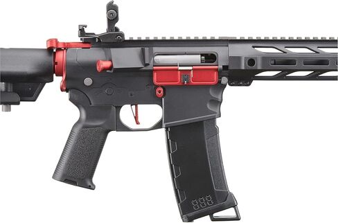 لانسر التكتيكي Gen 3 SPR Interceptor M4 Airsoft مع بندقية Mosfet/ETU-Electric كاملة/شبه تلقائية AEG قابلة للبرمجة (يتضمن بطارية ليبو وشاحن) in Kuwait