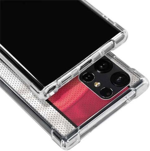 Skinit Clear Phone Case Compatible with Galaxy S23 Ultra - Officially Licensed NBA Chicago Bulls Away Jersey Design in Saudi Arabia
