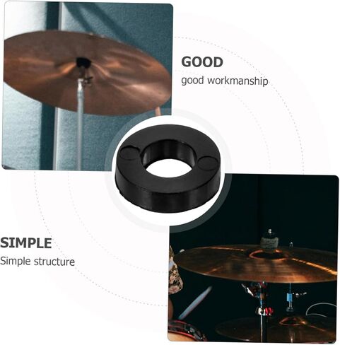 100pcs Plastic Drum Washers Set for Snare Drum Accessories Tension Rod Pads Sturdy Parts for in Kuwait