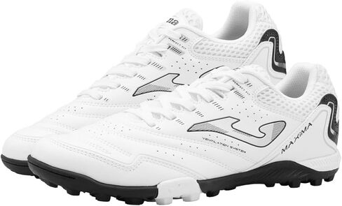 Joma Soccer Boots Turf, 6.5-12 US - Professional Cleats - Microfiber Upper, Chrome Sole, Heel Reinforcement - Máxima in Saudi Arabia