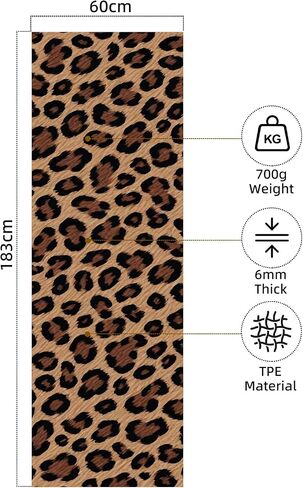 FOLAI Extra Thick Yoga Mat 6mm - Non-Slip Exercise Mat for HIIT, Pilates & Home Workouts & Workout with Free Carry Strap in Saudi Arabia