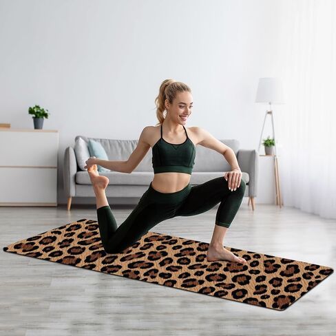 FOLAI Extra Thick Yoga Mat 6mm - Non-Slip Exercise Mat for HIIT, Pilates & Home Workouts & Workout with Free Carry Strap in Saudi Arabia