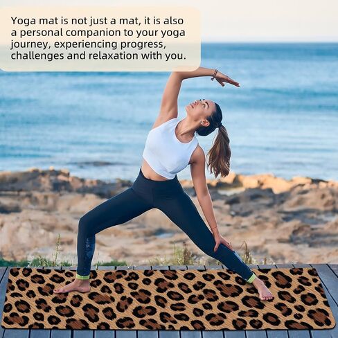 FOLAI Extra Thick Yoga Mat 6mm - Non-Slip Exercise Mat for HIIT, Pilates & Home Workouts & Workout with Free Carry Strap in Saudi Arabia