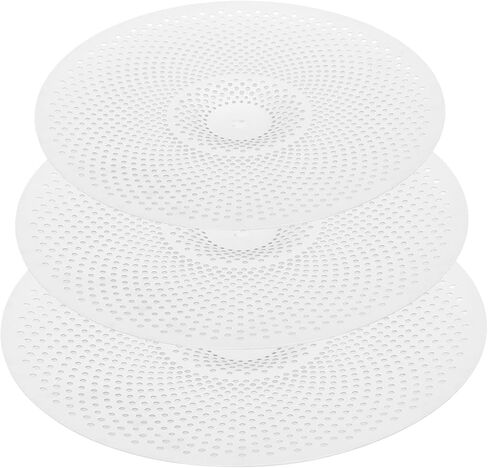 DECHOUS 3pcs 14/16 Inch Mute Cymbals for Drums Alloy Jazz Drum Replacement Set Low Volume Percussion Instrument Accessory for Quiet Practice in Saudi Arabia