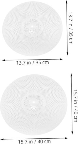 2pcs Low Volume Cymbals Drum Cymbal Mute for Jazz Drums Easy Installation Sound Enhancement in Saudi Arabia