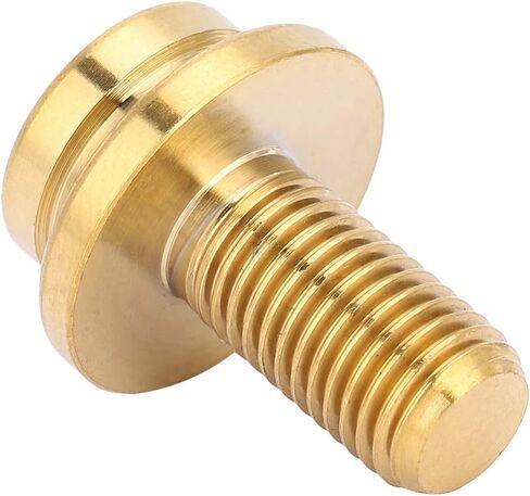 Crank Arm Bolt, 1pc Bottom Bracket Bolt Cycling Screws for Mountain Road Bikes M8*15mm (Gold) in Saudi Arabia