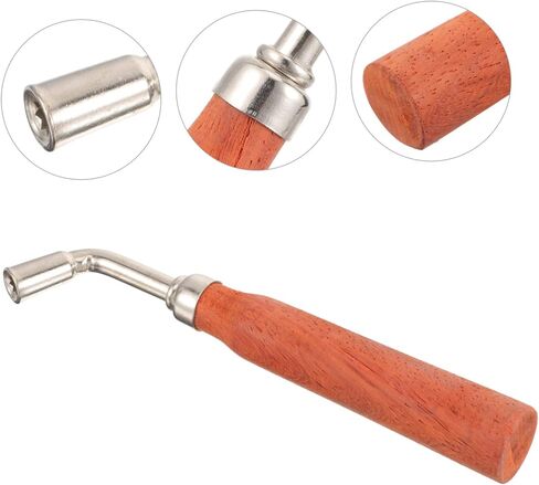 Vaguelly Dulcimer Tuning Spanner Tool Handle Easy to Carry for Accurate Dulcimer Tuning and Maintenance Accessory for Musicians in Saudi Arabia