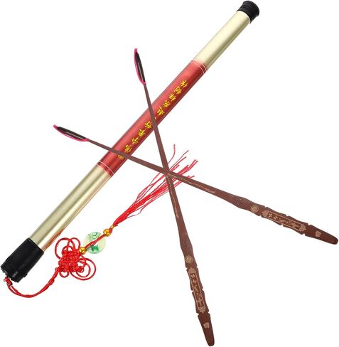 2pcs Ebony Head Piano Bamboo Key Jean Professional Dulcimer Musical Instrument Accessories Music Accessory Supplies in Saudi Arabia