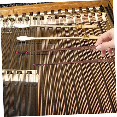 2pcs Ebony Head Piano Bamboo Key Jean Professional Dulcimer Musical Instrument Accessories Music Accessory Supplies in Saudi Arabia