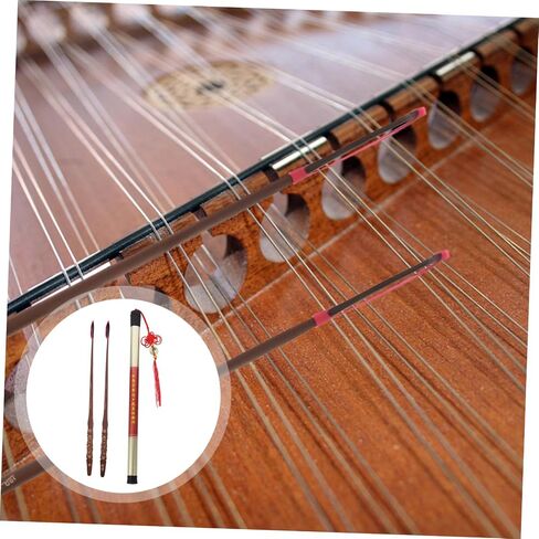 2pcs Ebony Head Piano Bamboo Key Jean Professional Dulcimer Musical Instrument Accessories Music Accessory Supplies in Saudi Arabia