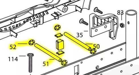 Pivot Pad & Pin Replacement Kit Compatible with Minn Kota PowerDrive in Saudi Arabia
