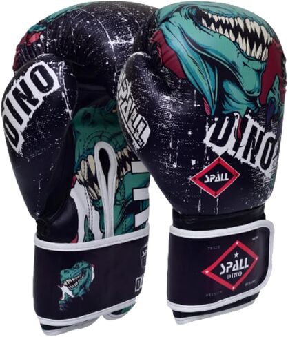 Boxing Gloves for Kids, Men & Women - Pro Training Sparring Punching Gloves - Muay Thai MMA, Kickboxing Heavy Bag Workout Leather Boxing Training Gloves - Dino in Saudi Arabia