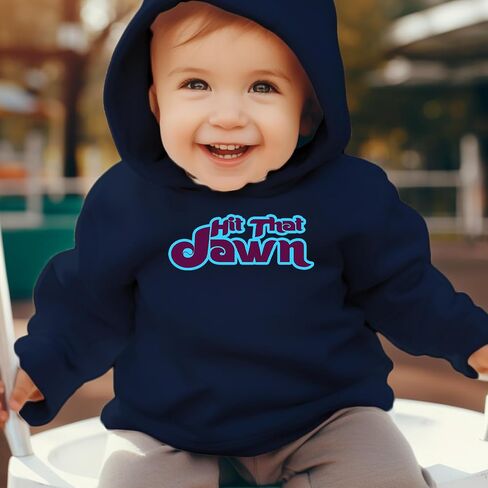سترة بغطاء رأس للأطفال الصغار من Hit That Jawn Philly Baseball، صوف ناعم، رائع in Kuwait