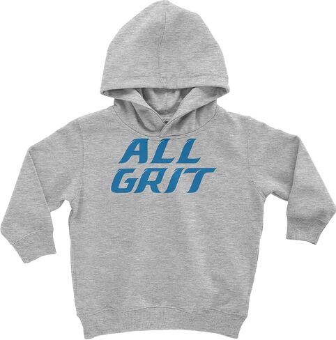 All Grit Detroit Football Toddler-Sized Hoodie, Soft Fleece, Adorable in Saudi Arabia