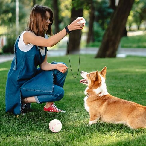 4/8/16/32 قطعة كرة إرجاع للمعصم مقاس 2.36 بوصة كرة ارتداد للبيسبول على سلسلة مرنة للعب تمرين المعصم in Kuwait