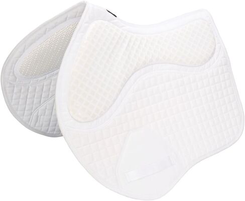 Schneiders Close Contact Non-Slip Combo Jump Horse Saddle Pad | Shock-Absorbing Foam Half Pad | Secure Grip & Breathable Mesh Spine for Equestrian Performance in Saudi Arabia