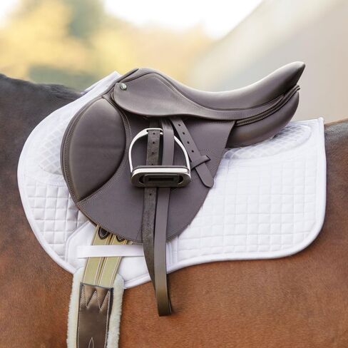 Schneiders Close Contact Non-Slip Combo Jump Horse Saddle Pad | Shock-Absorbing Foam Half Pad | Secure Grip & Breathable Mesh Spine for Equestrian Performance in Saudi Arabia