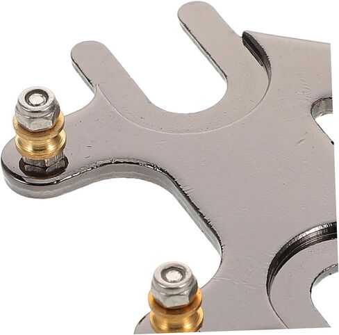 Kisangel Lightweight Guitar Tailpiece for Acoustic Electric Guitars Durable Replacement Parts Adjustment Portable Convenience for Musicians in Saudi Arabia