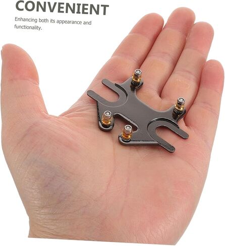 Kisangel Lightweight Guitar Tailpiece for Acoustic Electric Guitars Durable Replacement Parts Adjustment Portable Convenience for Musicians in Saudi Arabia