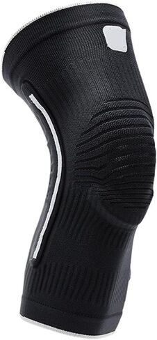 Knee Brace 1PC Silicone Compression Protection Sport Knee Braces Basketball Wear Compression Sleeve in Saudi Arabia