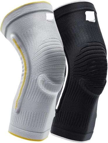 Knee Brace 1PC Silicone Compression Protection Sport Knee Braces Basketball Wear Compression Sleeve in Saudi Arabia