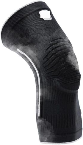 Knee Brace 1PC Silicone Compression Protection Sport Knee Braces Basketball Wear Compression Sleeve in Saudi Arabia