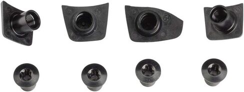 SHIMANO Cycling Y1W898090 FC-R8000 Gear Fixing Bolt & Nut for 46T-36T - M8 x 10.1 - مجموعة من 4 in Saudi Arabia