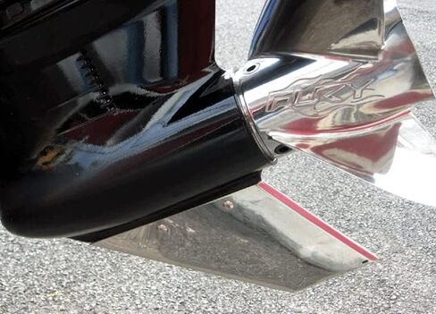 Gator Guards SkegShield Skeg Guard - Evinrude - حماية ضد أضرار الشعاب المرجانية والصخور والمنحدر - تركيب DIY، مصمم خصيصًا لملاءمة مخصصة - فتحة الصرف تمنع التآكل - صناعة أمريكية - SS00523 in Kuwait
