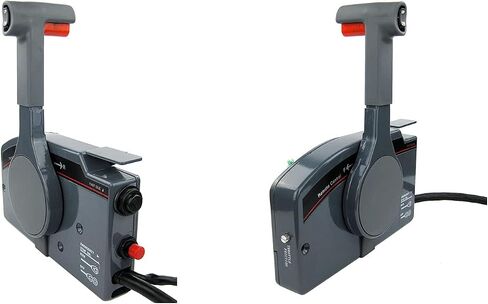 Boat Outboard Remote Control Box for Yamaha,OEM 703-48205-16-00 Right Side Mount Marine PUSH Throttle Remote Control Box With 10Pin Cable Trim and Tilt Switch 703 Remote Control Throttle Shift Box in Saudi Arabia