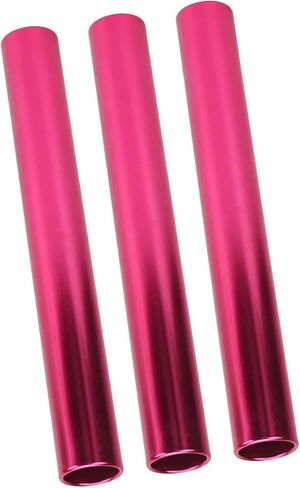ZJchao Relay Baton, 3Pcs Aluminum Alloy Track and Field Baton Relay Race Track Race Equipments for Outdoor Running Student Events in Saudi Arabia