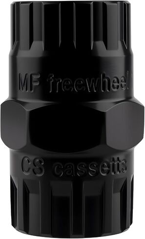 Professional Bike Freewheel Removal Tool – Heavy-Duty Steel Cassettes Lockring Socket, Cassettes Lockring Remover Tool, Essential Bicycle Repair Tool for Mechanics & DIY in Saudi Arabia
