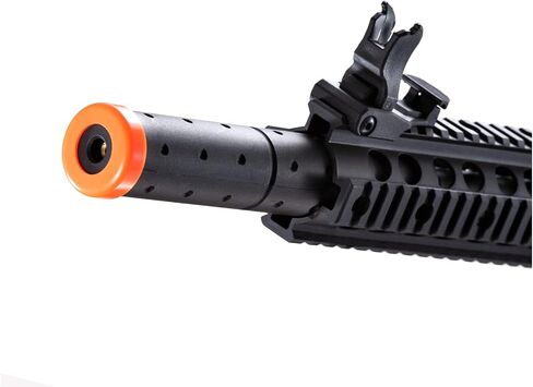 Lancer التكتيكية Gen 2 مسدس Airsoft متين SD M4 بوليمر - بندقية Piactinny Rail AEG كاملة/شبه تلقائية مع 0.20 جرام BBS وشاحن وبطارية in Kuwait