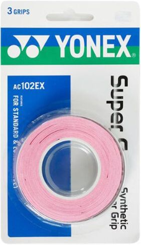 YONEX Super GRAP Overgrip 3 Pack (French Pink) in Saudi Arabia
