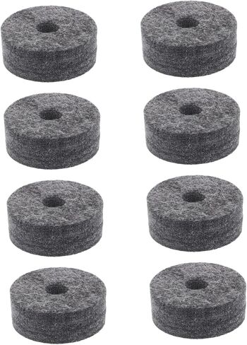8pcs Non-slip Cymbal Felts Drum Set Accessories Noise Reduction Drum Replacement Parts for Beginners and Professionals Fit for All Brands Practice and Performance in Saudi Arabia