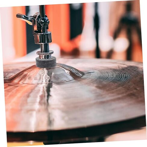 8pcs Non-slip Cymbal Felts Drum Set Accessories Noise Reduction Drum Replacement Parts for Beginners and Professionals Fit for All Brands Practice and Performance in Saudi Arabia