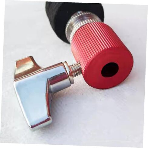 Drum Cymbal Felt Pads with Metal Washers Non-slip Protection for Drum Kit Clutch Accessories Compatible with Various Brands Stylish Red in Saudi Arabia