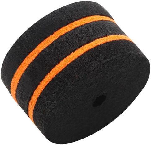 Thickened Black Felt Washers for Cymbals Drum Accessories Cotton Material Cymbal Protection Pads Safe Buffer for Strap Buttons Drum Practice and Performance in Saudi Arabia