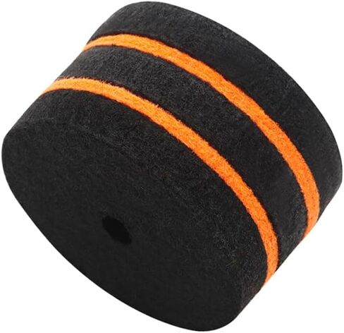 Thickened Black Felt Washers for Cymbals Drum Accessories Cotton Material Cymbal Protection Pads Safe Buffer for Strap Buttons Drum Practice and Performance in Saudi Arabia