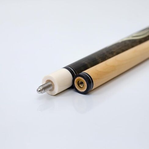 عصا بلياردو من PEARSON Cues PK Series من قطعتين من خشب القيقب مع عمود منخفض الانحراف، طرف احترافي للمفاصل المعقدة، خيارات وزن 18-21 أونصة، جديلة احترافية قابلة للتخصيص in Kuwait