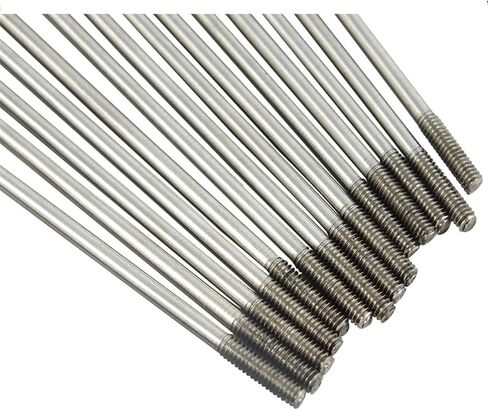 36Pcs 13G Stainless Steel Bicycle Spokes 122/124 138 139 179 228/250 255 268 MM Nipples End Caps E-Bike Part Accessories in Saudi Arabia