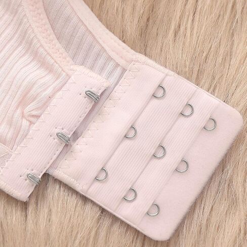 Full Coverage Bras for Womens Comfortable Ribbed No Underwire Seamless Bralette Push Up V Neck Support Everyday Bra in Saudi Arabia