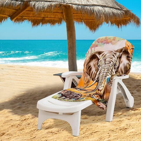 Northwest Classics Beach Towel, 30" x 60", Safari 1 in Saudi Arabia