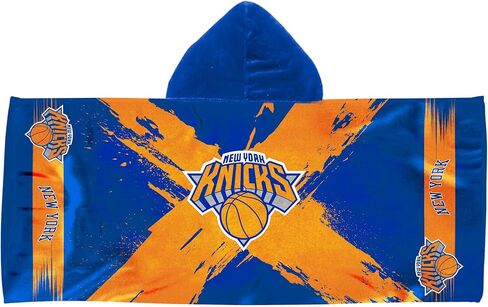 Northwest New York Knicks NBA Cross Out Youth Hooded Micro Fiber Towel 22 x 51 Inches in Saudi Arabia