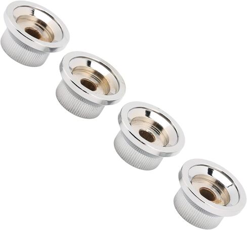 Bass Guitar Volume Control Knobs Top Hat Knobs 4 Pack Potentiometer Hats Guitar Performance Accessories Accessories in Saudi Arabia