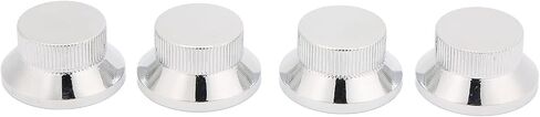 Bass Guitar Volume Control Knobs Top Hat Knobs 4 Pack Potentiometer Hats Guitar Performance Accessories Accessories in Saudi Arabia