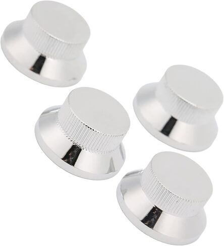 Bass Guitar Volume Control Knobs Top Hat Knobs 4 Pack Potentiometer Hats Guitar Performance Accessories Accessories in Saudi Arabia