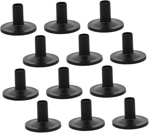 12pcs Drum Cymbal Sleeves Replacement Set High-density Plastic Sleeves for Noise Reduction and Wear Prevention Precision Fit Drum Kit Accessories for Stable Performance and Use in Saudi Arabia